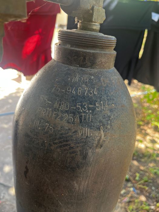 голяма бутилка за въглероден двуокис co2