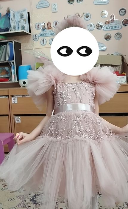 Пышное платье для девочки