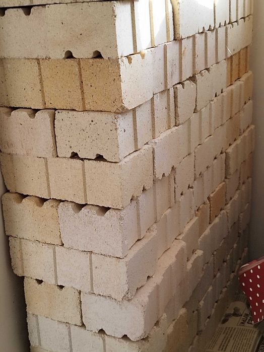 Огнеупорни тухли от акумулираща печка  - 200 броя