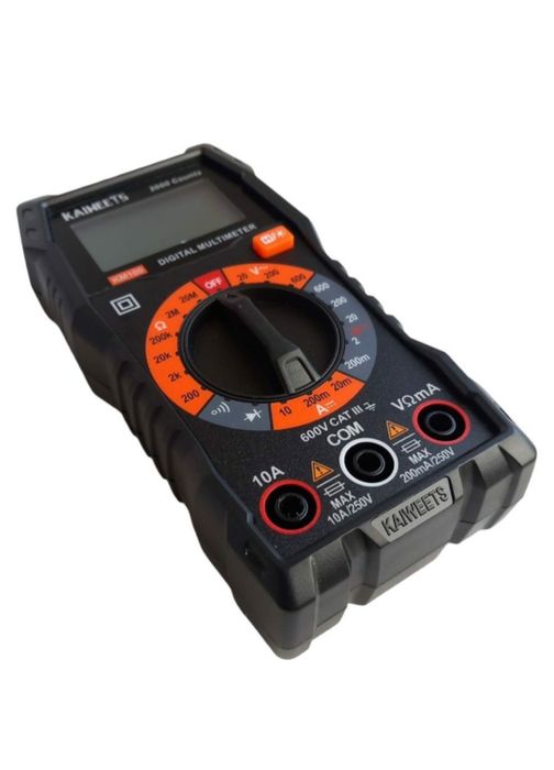 Multimetru digital KAIWEETS, masurare tensiune DC 200mV-600V!