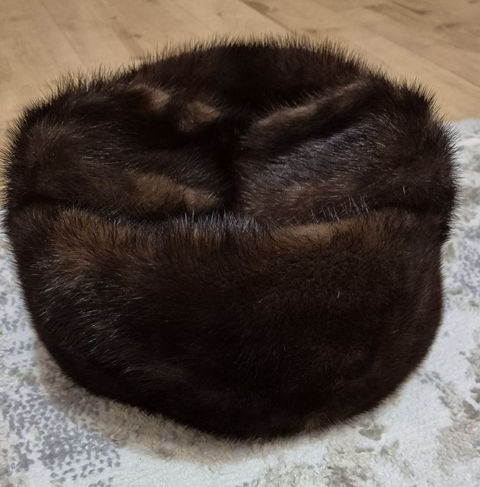 Мужская Норковая шапка