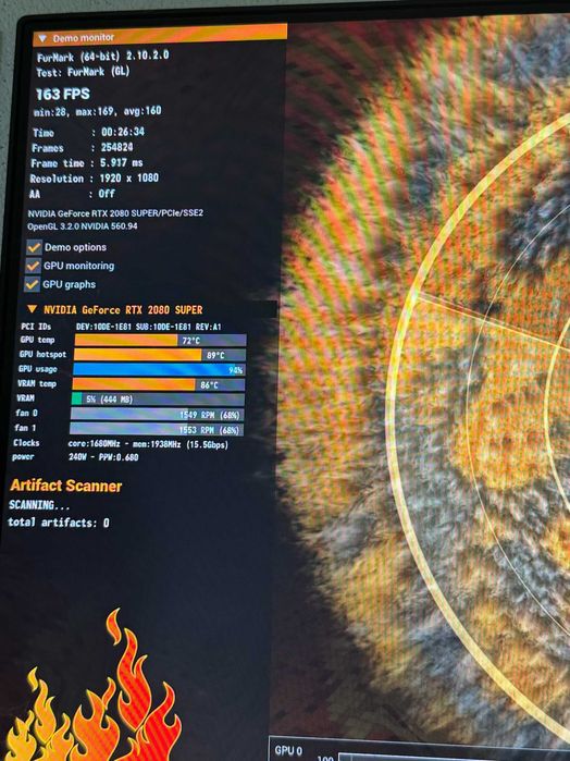 RTX 2080 Super Game Rock