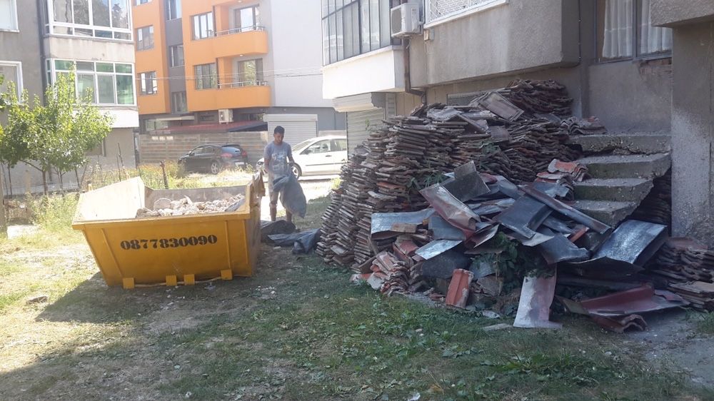 Контейнери за строителни и битови отпадъци!