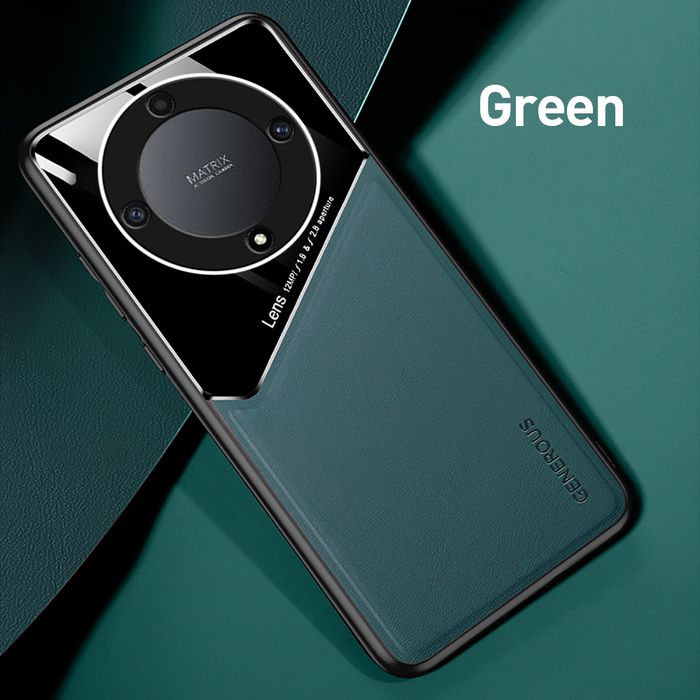 Honor Magic 8 Lite / 6 Lite /5 Lite/ GENEROUS Кожен кейс гръб с магнит