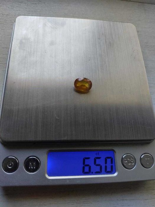 Естествен жълт сапфир 6.50 кт.