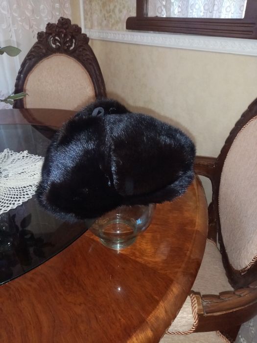 Продам шапку ушанку норковую