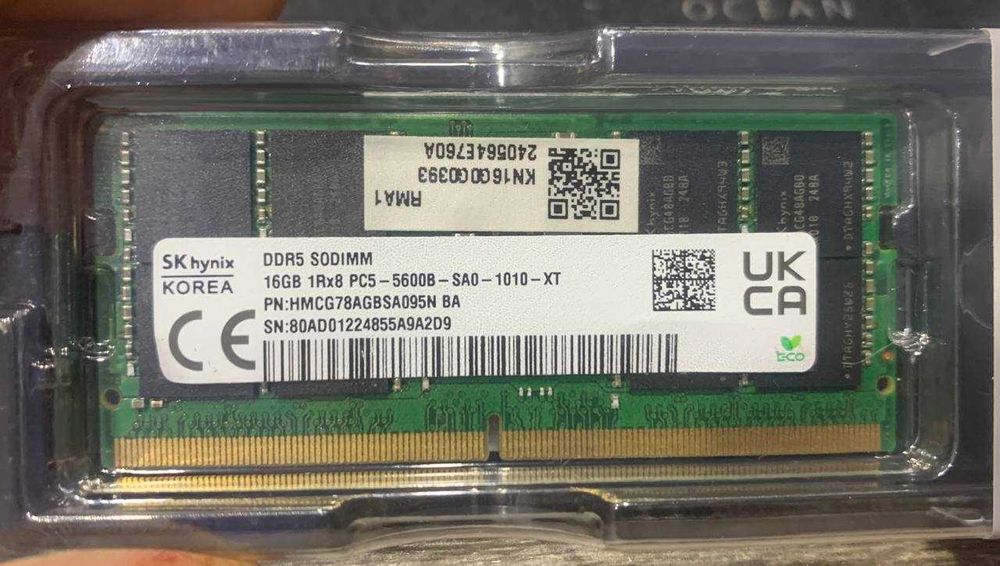 SK Hynix DDR5 sodimm 16GB