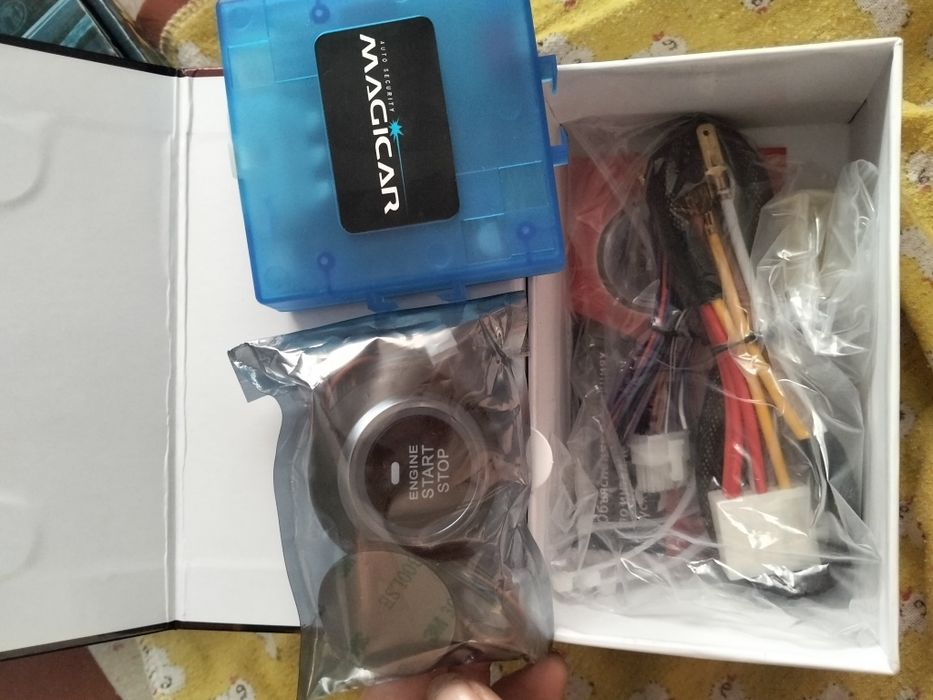 Парктроник, кнопка пуш-старт