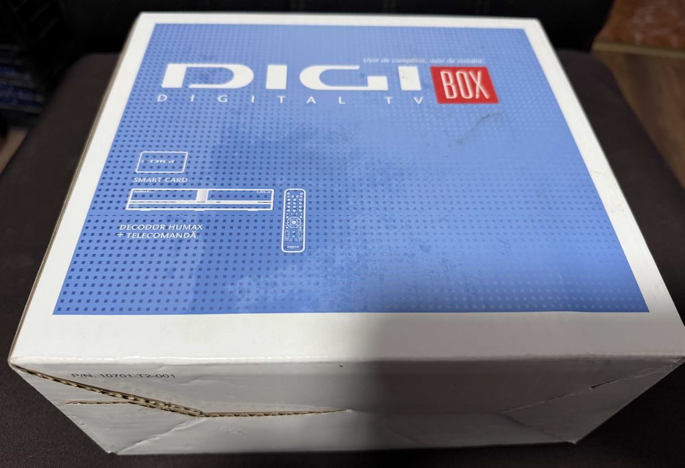 Decodor digi humax nou la cutie cu cartela decodor digi humax reciver ...