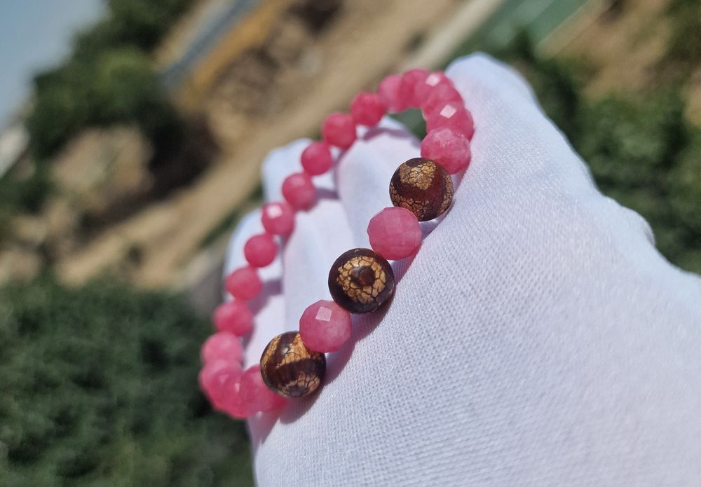 Браслеты с Бусинами Дзи.