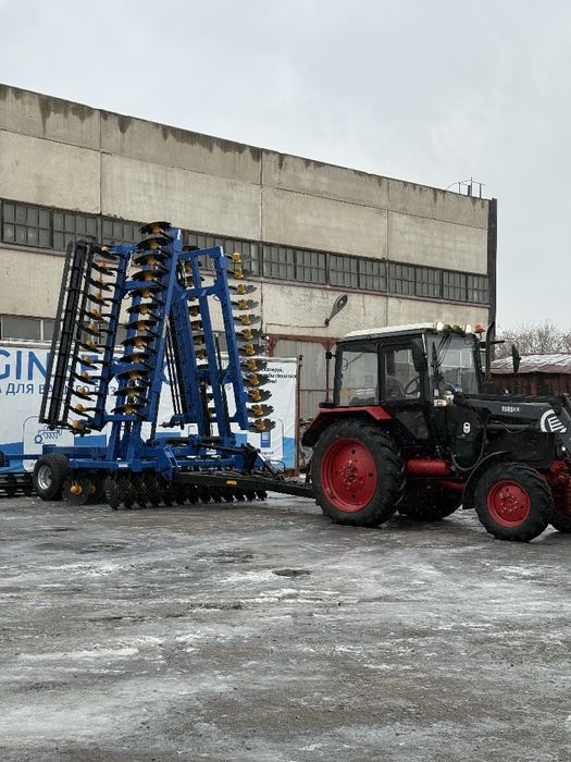 Борона дисковая БД 7х4 ПГ с планчатым катком
