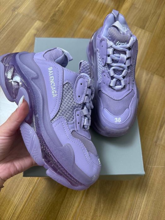 Balenciaga triple s piele