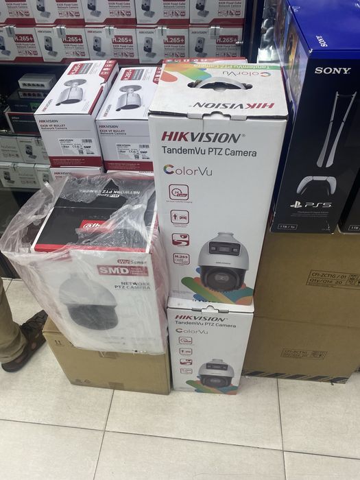 Установка видеонаблюдения и домофон