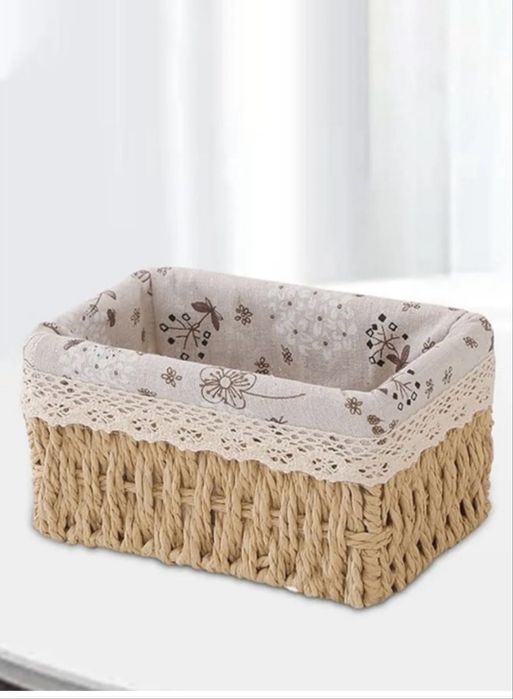 Корзинка. Плетёная. Органайзер.