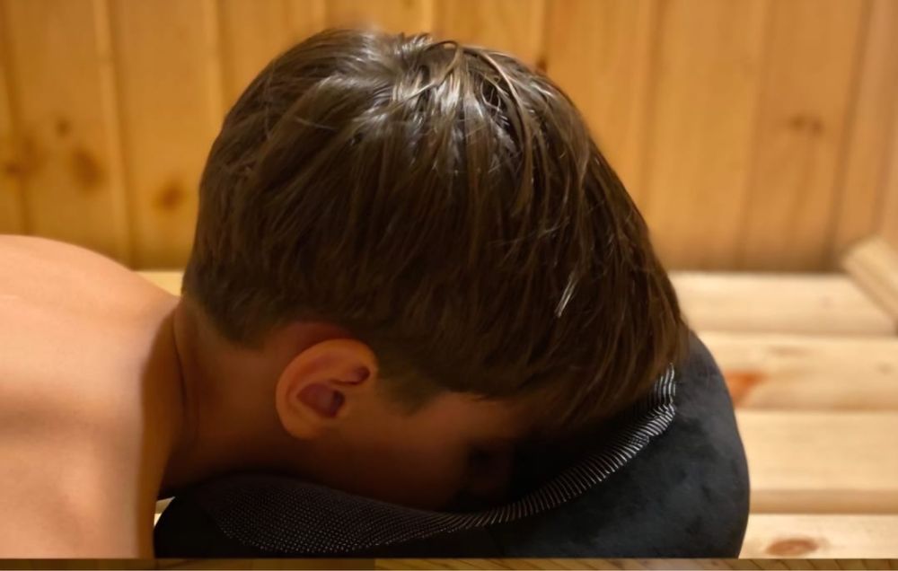 Семейная баня на дровах