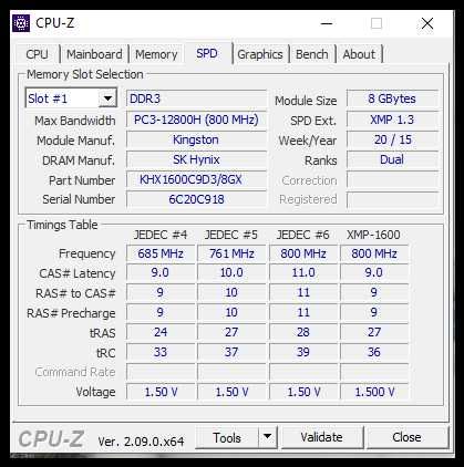 Памет 16GB (2x8GB) Kingston HyperX Savage 1600 MHz DDR3