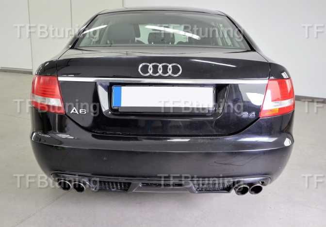 Difuzor bara spate Audi A6 C6 Sedan 2004-2009 SLINE S LINE ver 2