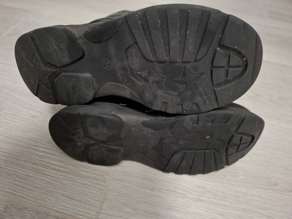 Ботинки для девочек на тёплую зиму 34 размер