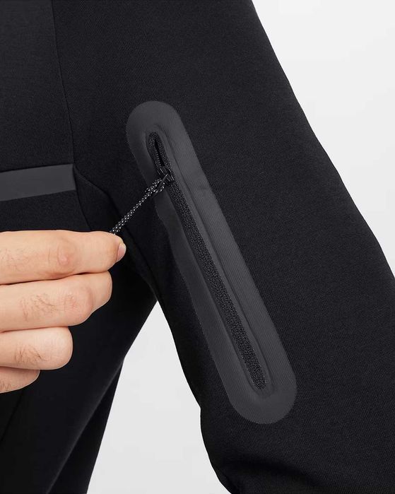 Nike Tech Fleece Спортен Екип Черен цвят