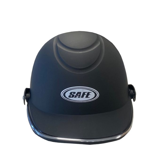 Каска SAFE за скутер и МОТОР, каска шапка с Козирка