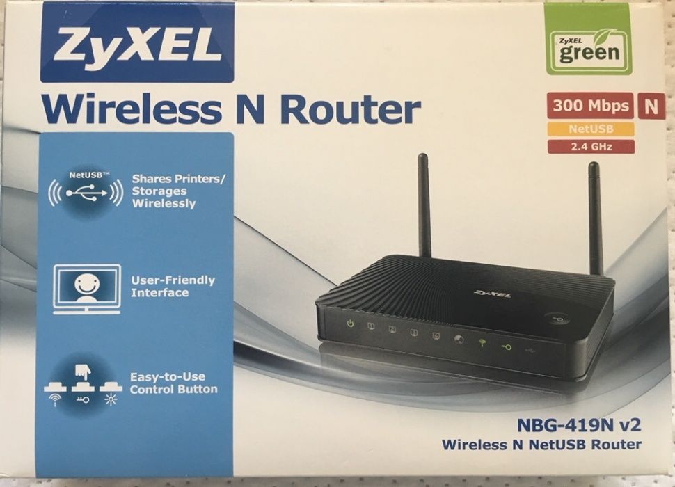 Router Wireless ZyXEL NBG-419N v2