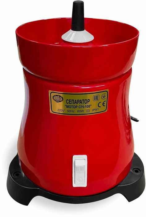 Электрический сепаратор Мотор Сич-100, 100л/ч, чаша 12л, Separator sp1