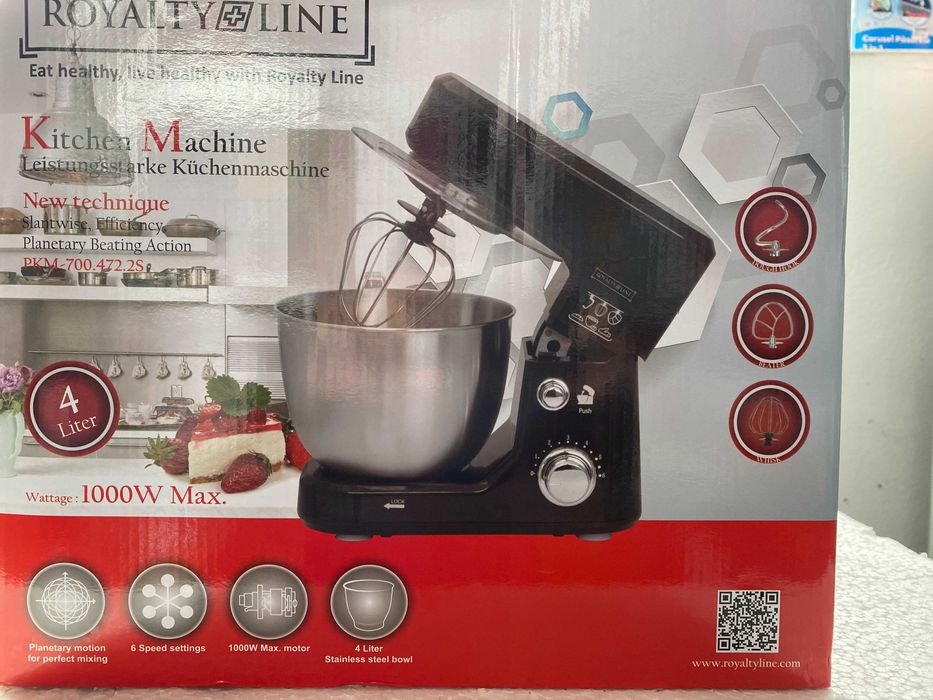 Mixer cu bol ROYALTY LINE RL-PKM 700.472.2S