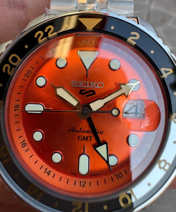 Seiko 5 Sports 42 mm SKX007 Mikan Orange SSK005 Automatic GMT