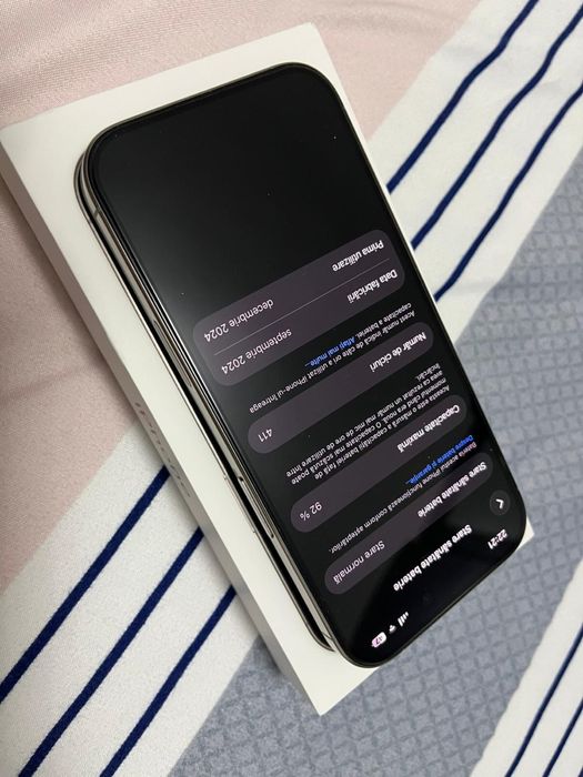 Iphone 16 pro 5G  128 gb natural titanium garantie  !!