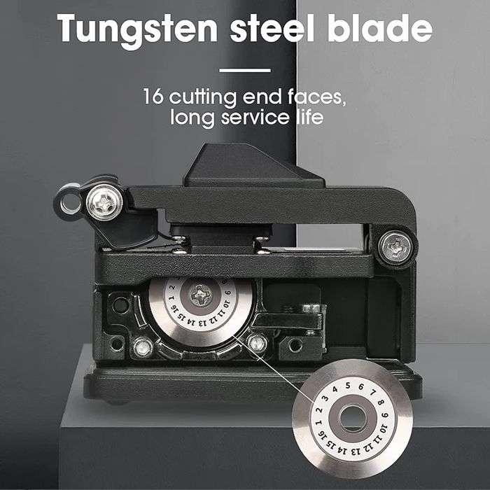 Скалыватель оптического кабеля, оптика резка, Optic Fiber Clever,