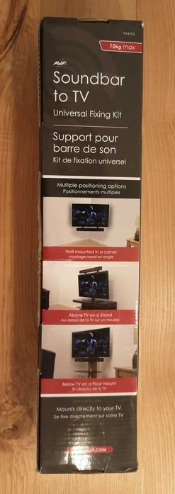 suport universal pentru soundbar pe TV