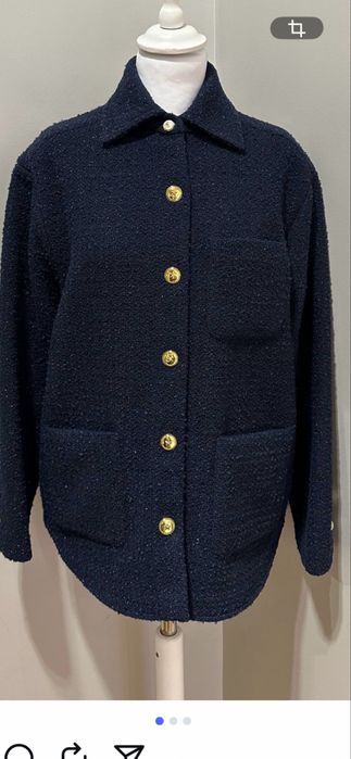 Pinko букле яке/сако със златисти брандирани копчета нова колекция