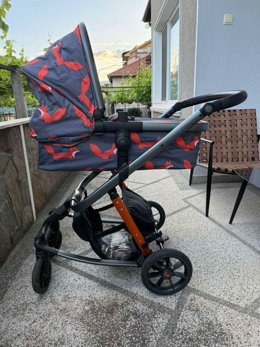 Комбинирана бебешка количка с лисица 3в1 Cosatto