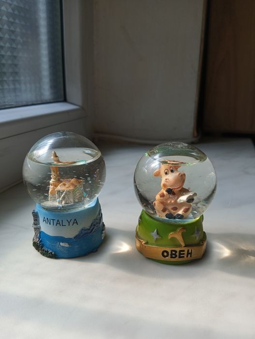 Снежные шарики разные