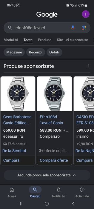 Casio Edifice Safir