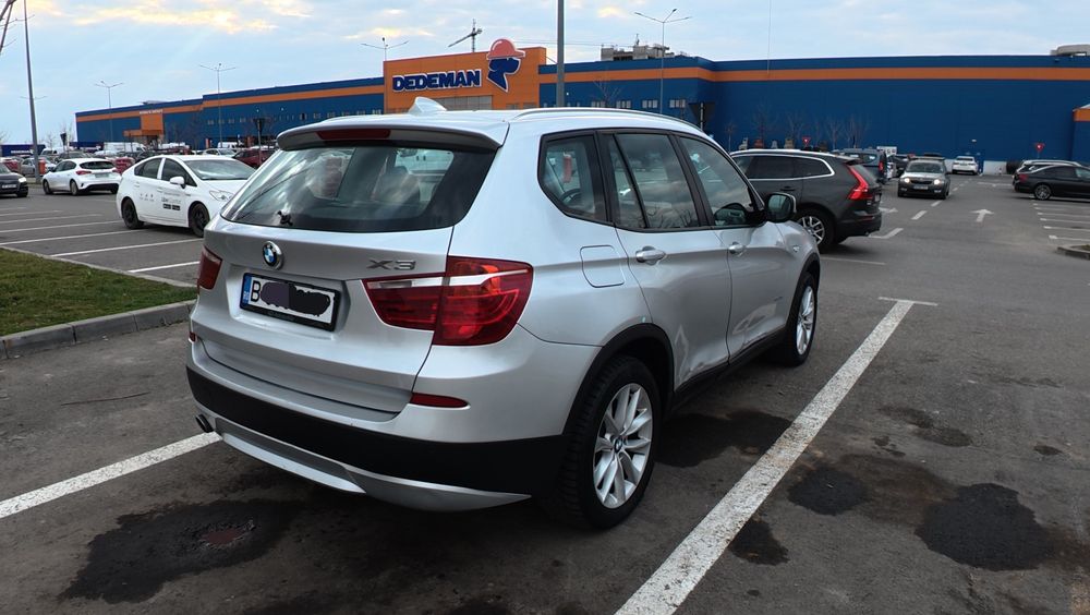 BMW X3 F25 2014 2.0 D  184 CP  X Drive, 184 mii km,cutie automata