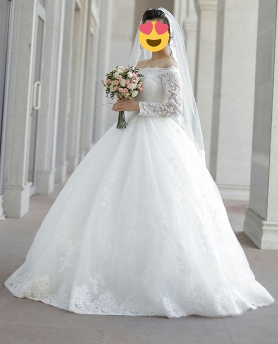 Свадебное платье!