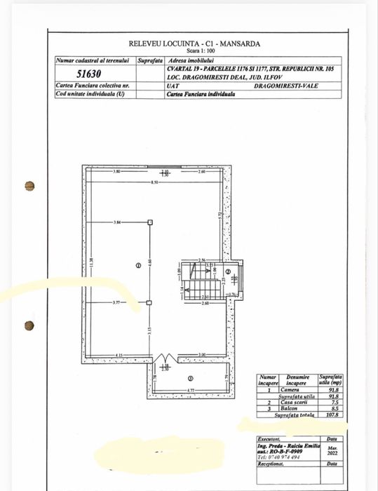 Casa Dragomiresti Deal - 7 camere