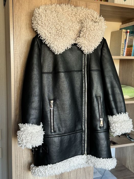 Дубленка искуственная очень теплая