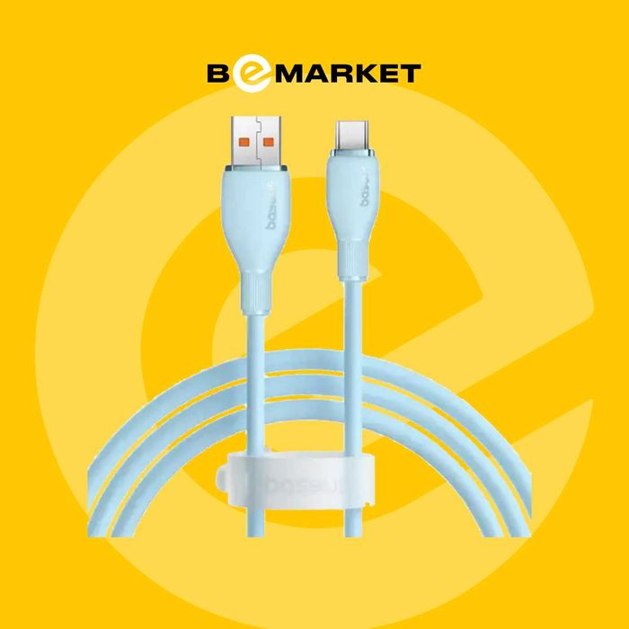 Кабель Baseus USB-C—USB-C 100W Galaxy Blue 1m