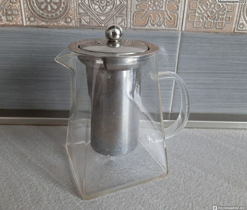 Чайник заварочный с ситичком.