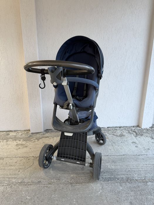 Cărucior 2 în 1 Stokke V4 – landou + scaun sport