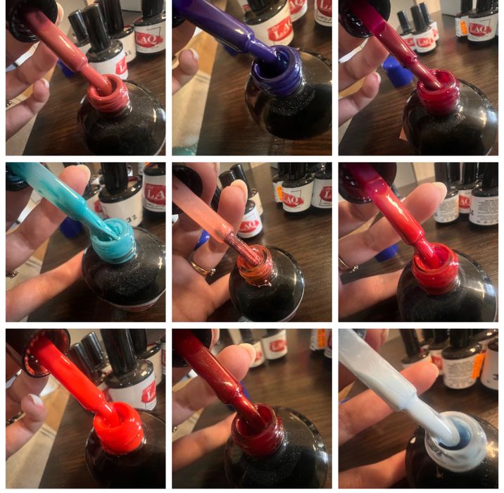 Лот 10 бр. Гел лак Без TPO