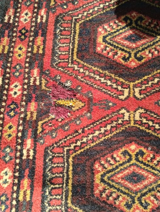 Антикварный афганский ковер 3 на 2.