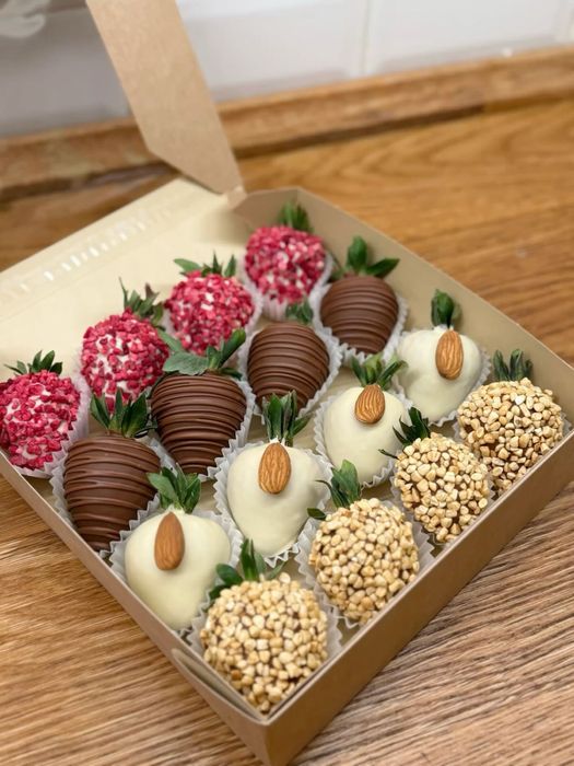 клубника в шоколаде