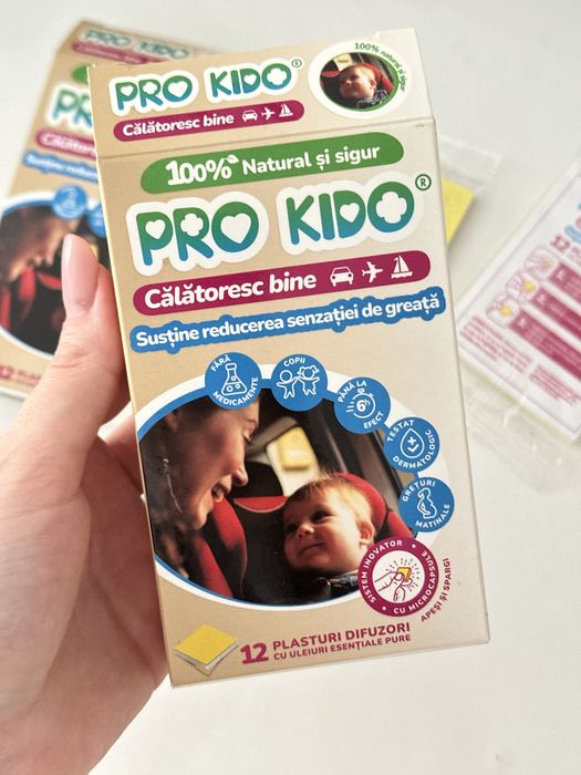 Plasturi contra raului de miscare ProKido Guard noi