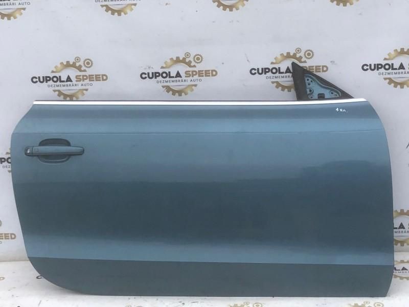 Portiera usa dreapta Audi A5 8T3 Coupe culoare topasblau metallic - lx