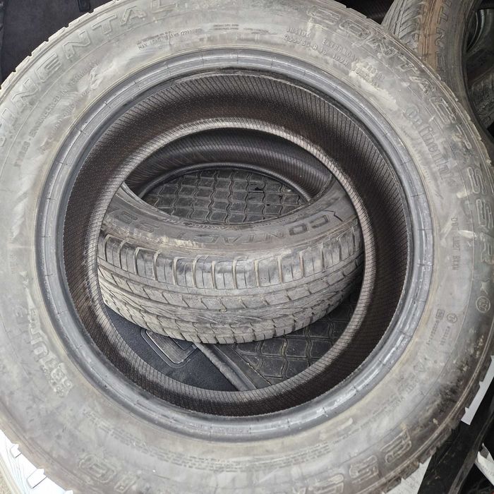Anvelope 255 55 18 continental contact runflat de vara rulate 300km
