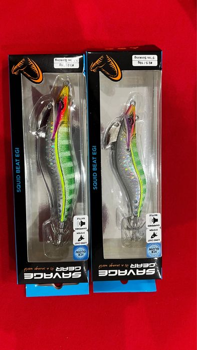 калмариери Savage Gear Squid Beat Egi