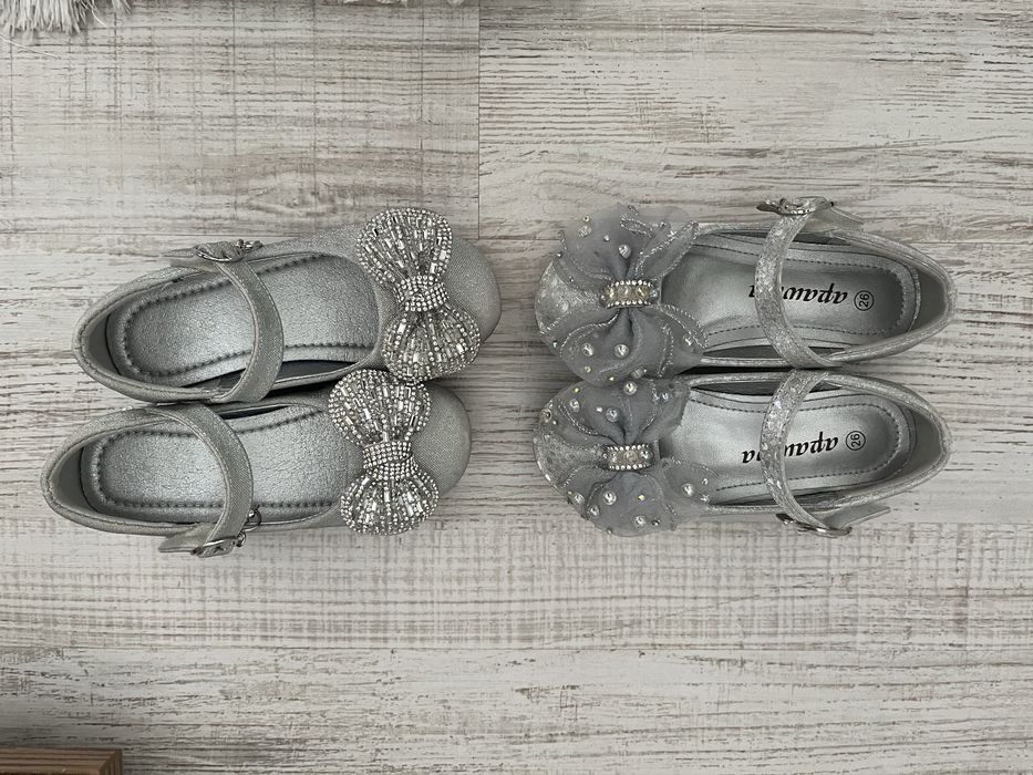 Токчета, salzarra обувки и тип стъклена пантофка